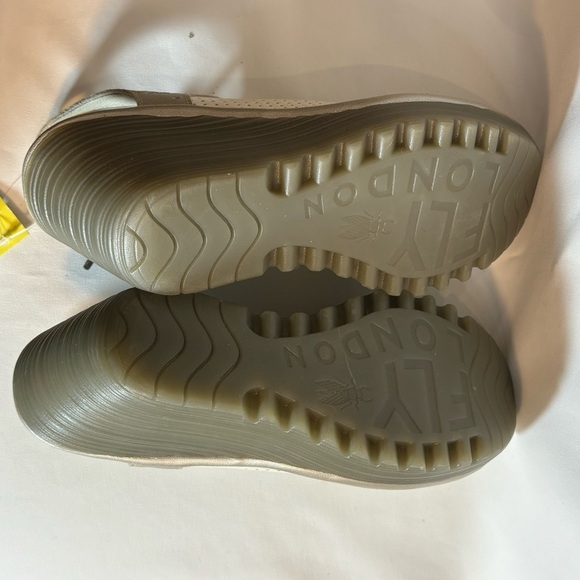 FLY LONDON Sz 38 Yuta Lace Up Leather Sandals Wedge Style Heel NEW WITH TAG - Picture 12 of 13